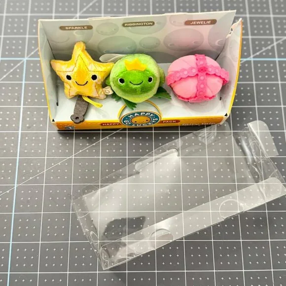 New Happy Go Luckys "Fairy Tale" 3 PC Mini Plush Toy Set - Picture 4 of 5